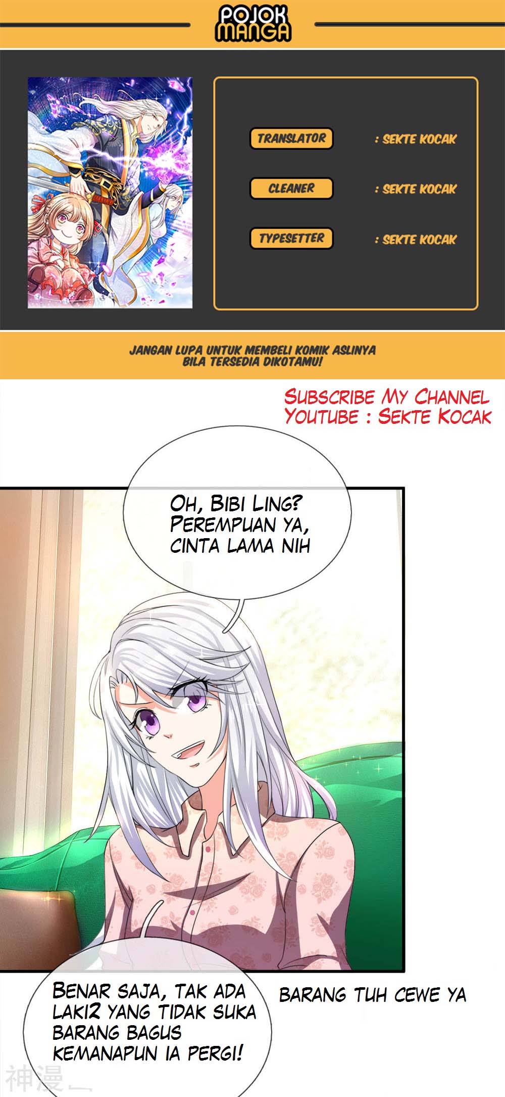 Immortal Daddy Xianzun Chapter 11 Bahasa Indonesia